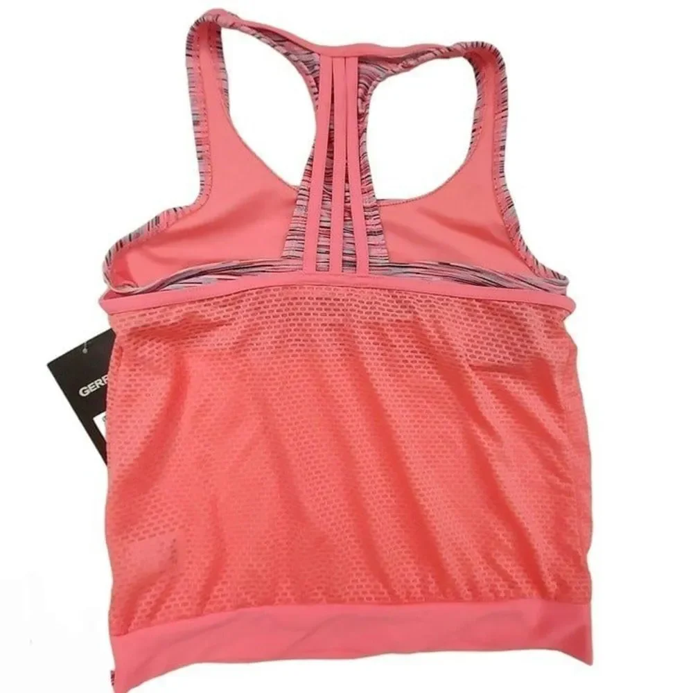Gerry 2 Piece Swim Set Girls 12 Pink Beach Travel Vacation